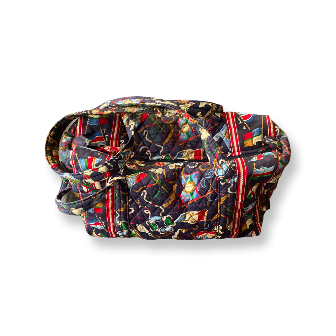 Small “At sea” Graphic Duffle Bag