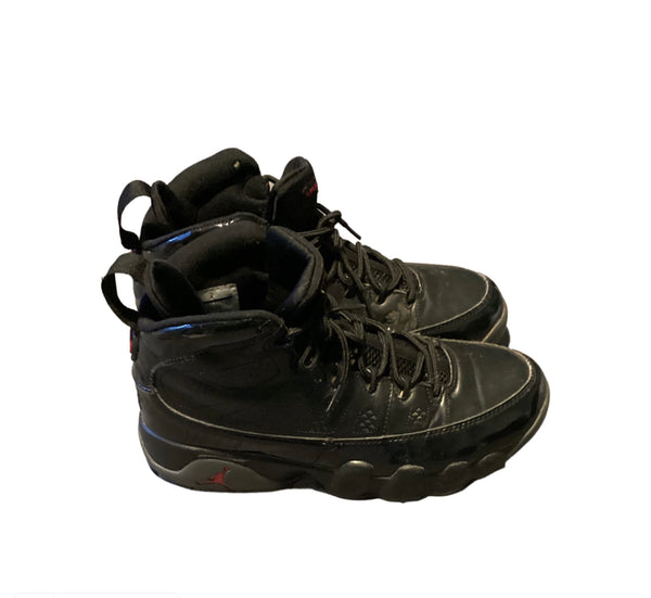 (Sz 9.5) “Bred Patent” Jordan 9s