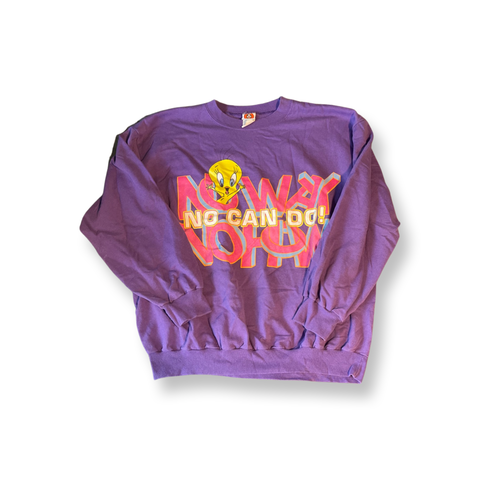 (XL) Tweety Looney Tunes “No can do” Sweater