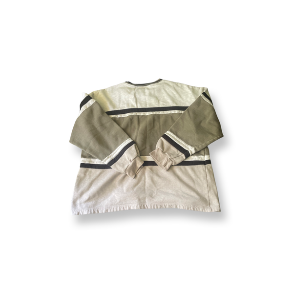 (L) Vintage Striped Sweater
