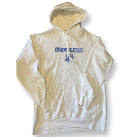(M) White Undefeated Hoodie